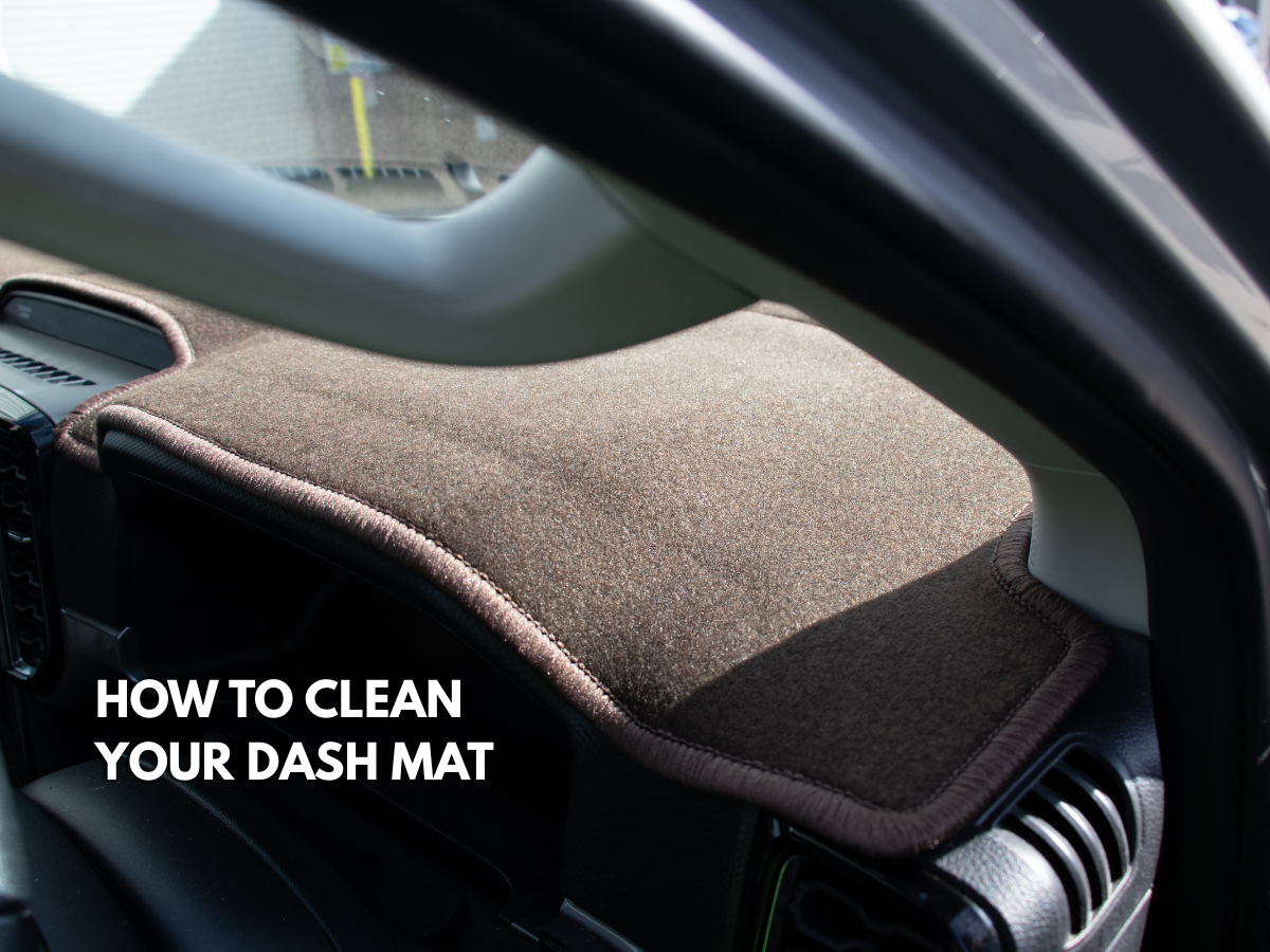 How Do I Clean My Dash Mat?